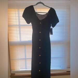 NWT No Boundaries Black body con dress